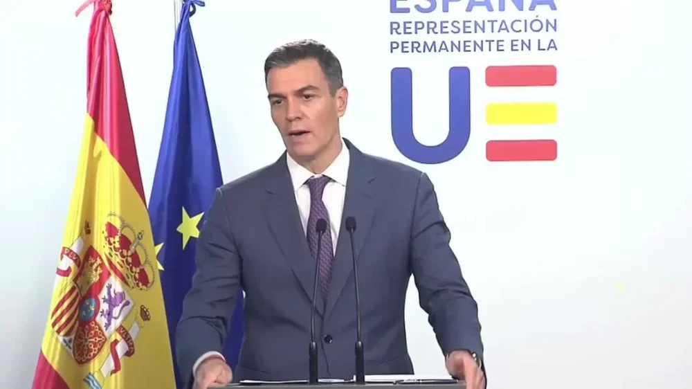 Spanish Prime Minister Pedro Sánchez Calls for EU to Halt Arms Exports to Israel