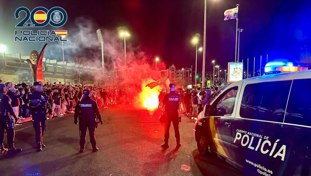 Fan Fined €1,500 for Launching Flare Before Sporting de Gijón and Racing de Santander Match