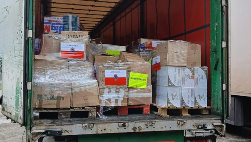 Cantabria Steps Up: Trucks Loaded with Donations Head to Flood-Hit Valencia