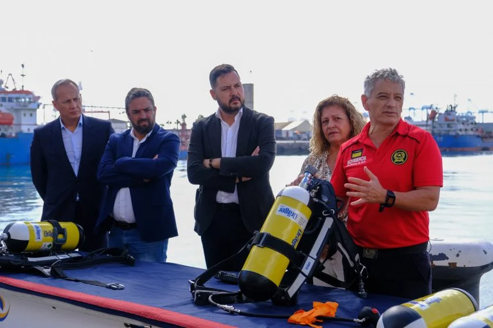 Ayuntamiento and Port Authority Introduce 135 New Autonomous Breathing Equipment for Firefighters