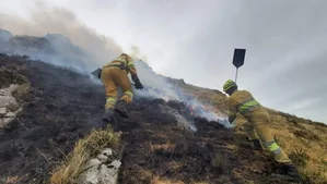 Multiple Forest Fires Rage in Cantabria, Spain